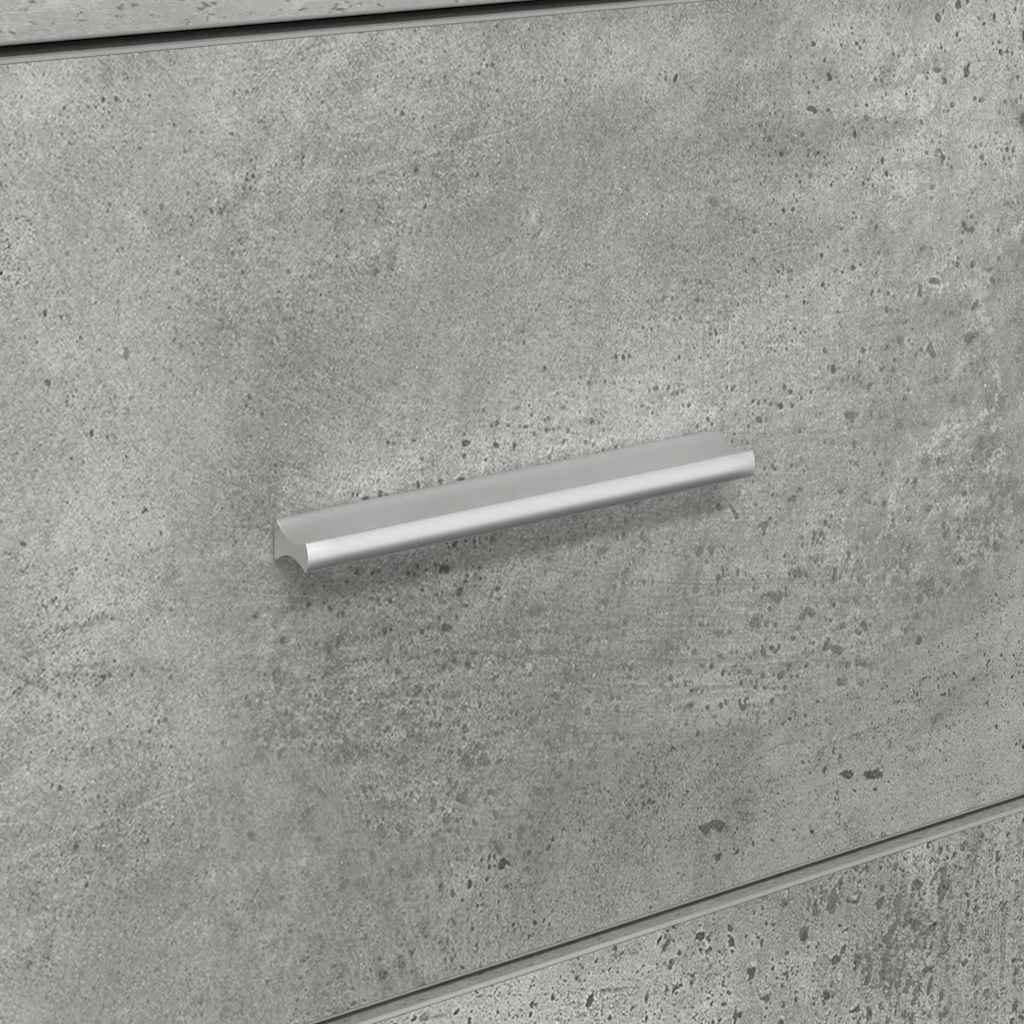Sideboard mit Schubladen Beton Grau 38 x 34 x 75 cm