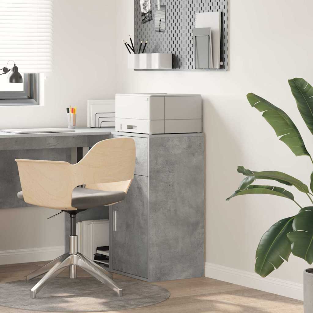 Sideboard mit Schubladen Beton Grau 38 x 34 x 75 cm