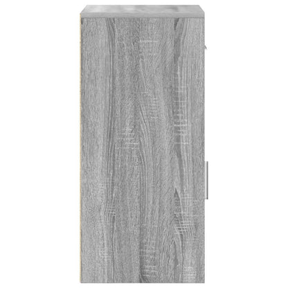 vidaXL Sideboard mit Schubladen Graues Sonoma 38 x 34 x 75 cm