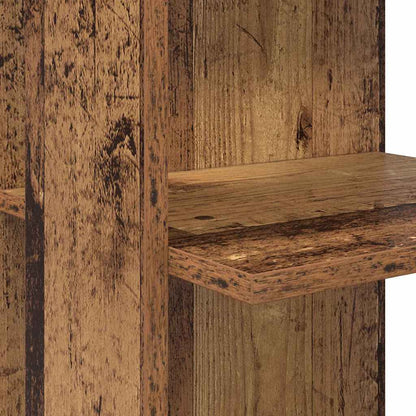 vidaXL Eck-Schreibtisch Altholz 140 x 113,5 x 75 cm Holzwerkstoff