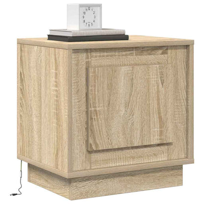 vidaXL Nachttisch 2 pcs Sonoma-Eiche 44 x 34,5 x 45 cm Holzwerkstoff