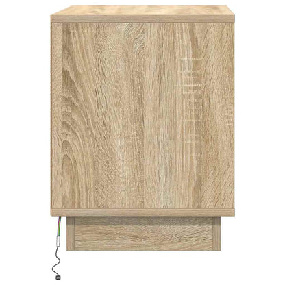 vidaXL Nachttisch 2 pcs Sonoma-Eiche 44 x 34,5 x 45 cm Holzwerkstoff