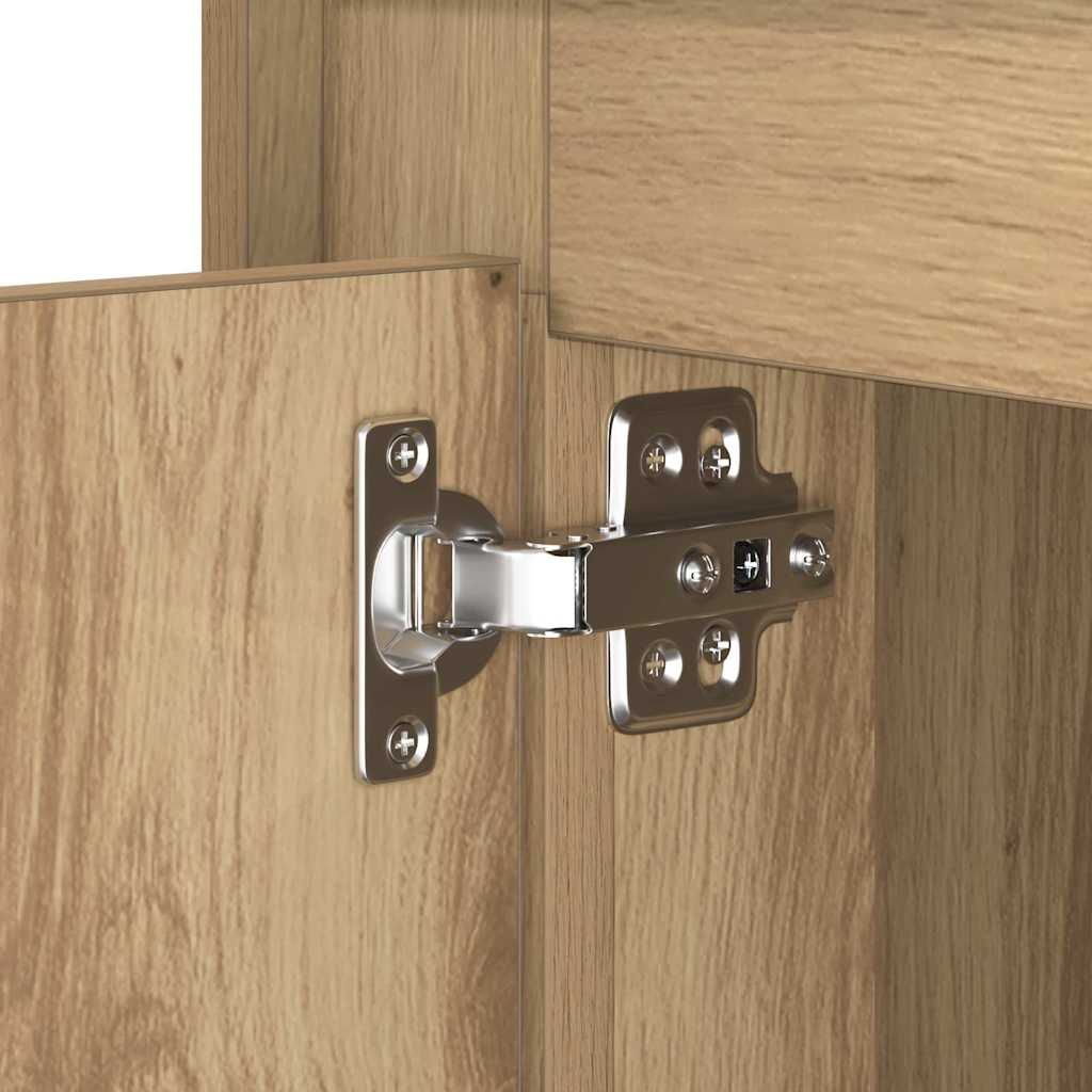 vidaXL Nachttisch Artisan-Eiche 44 x 34,5 x 45 cm Holzwerkstoff