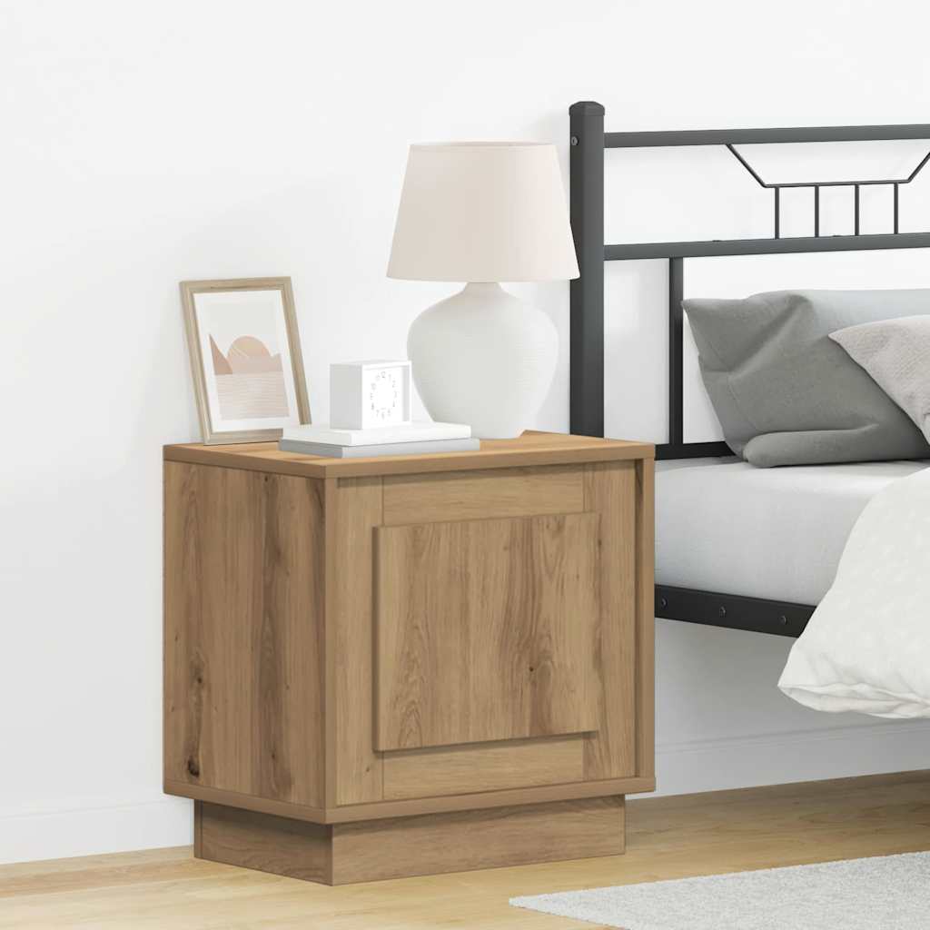 vidaXL Nachttisch Artisan-Eiche 44 x 34,5 x 45 cm Holzwerkstoff