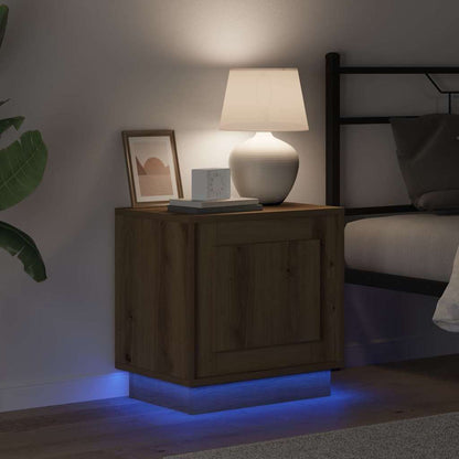 Nachttisch 2 pcs Artisan-Eiche 44 x 34,5 x 45 cm Holzwerkstoff