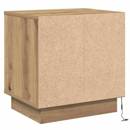 Nachttisch 2 pcs Artisan-Eiche 44 x 34,5 x 45 cm Holzwerkstoff