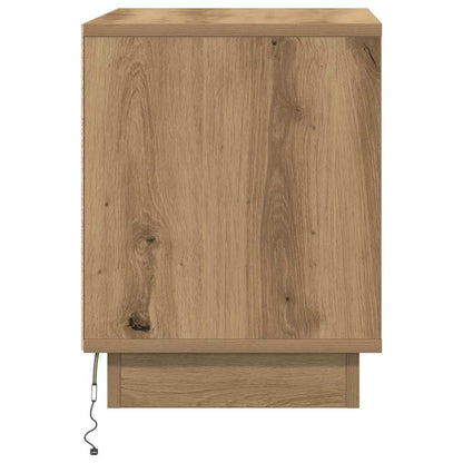 Nachttisch 2 pcs Artisan-Eiche 44 x 34,5 x 45 cm Holzwerkstoff