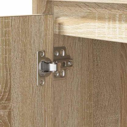 vidaXL Nachttisch 2 pcs Sonoma-Eiche 50 x 34,5 x 50 cm Holzwerkstoff