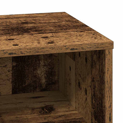 vidaXL Nachttisch 2 pcs Altholz 50 x 34,5 x 50 cm Holzwerkstoff