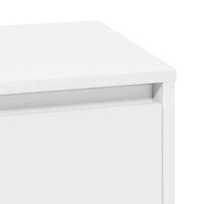 vidaXL Nachttisch 2 pcs Weiß 39 x 34,5 x 50 cm Holzwerkstoff