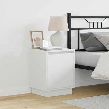 vidaXL Nachttisch 2 pcs Weiß 39 x 34,5 x 50 cm Holzwerkstoff