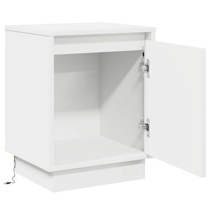 vidaXL Nachttisch 2 pcs Weiß 39 x 34,5 x 50 cm Holzwerkstoff