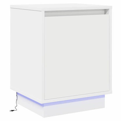 vidaXL Nachttisch 2 pcs Weiß 39 x 34,5 x 50 cm Holzwerkstoff