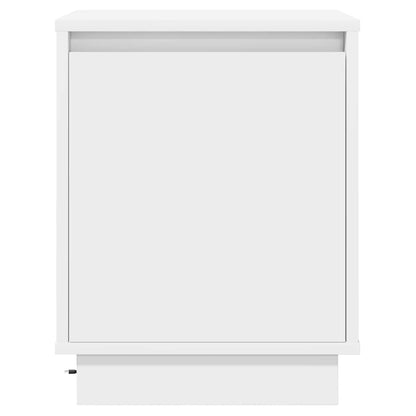 vidaXL Nachttisch 2 pcs Weiß 39 x 34,5 x 50 cm Holzwerkstoff