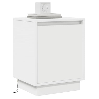 vidaXL Nachttisch 2 pcs Weiß 39 x 34,5 x 50 cm Holzwerkstoff