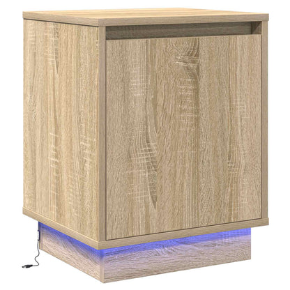 vidaXL Nachttisch Sonoma-Eiche 39 x 34,5 x 50 cm Holzwerkstoff