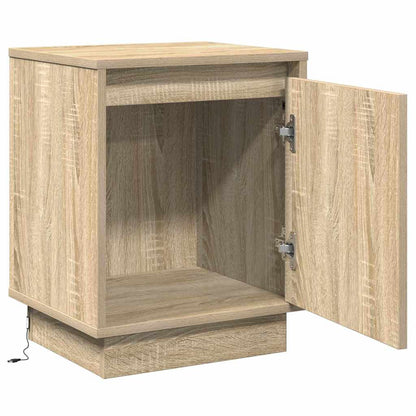 vidaXL Nachttisch Sonoma-Eiche 39 x 34,5 x 50 cm Holzwerkstoff