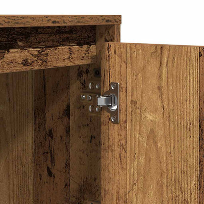 vidaXL Nachttisch Altholz 39 x 34,5 x 50 cm Holzwerkstoff