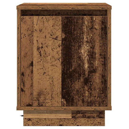 vidaXL Nachttisch Altholz 39 x 34,5 x 50 cm Holzwerkstoff