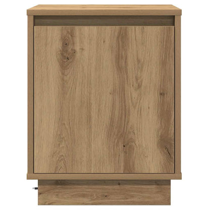 vidaXL Nachttisch Artisan-Eiche 39 x 34,5 x 50 cm Holzwerkstoff