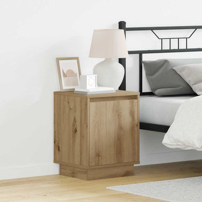 vidaXL Nachttisch 2 pcs Artisan-Eiche 39 x 34,5 x 50 cm Holzwerkstoff