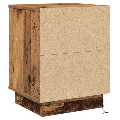 Nachttisch Altholz 39 x 34,5 x 50 cm Holzwerkstoff