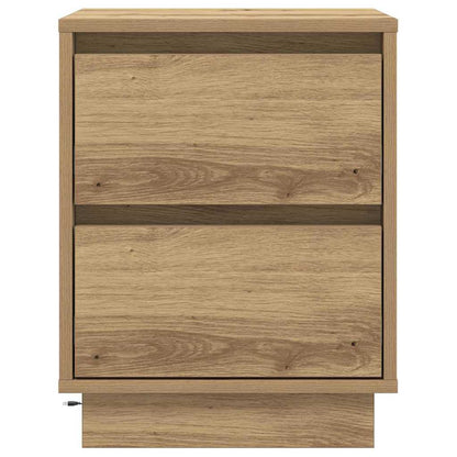 vidaXL Nachttisch Artisan-Eiche 39 x 34,5 x 50 cm Holzwerkstoff