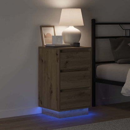 Nachttisch Artisan-Eiche 39 x 34,5 x 65 cm Holzwerkstoff