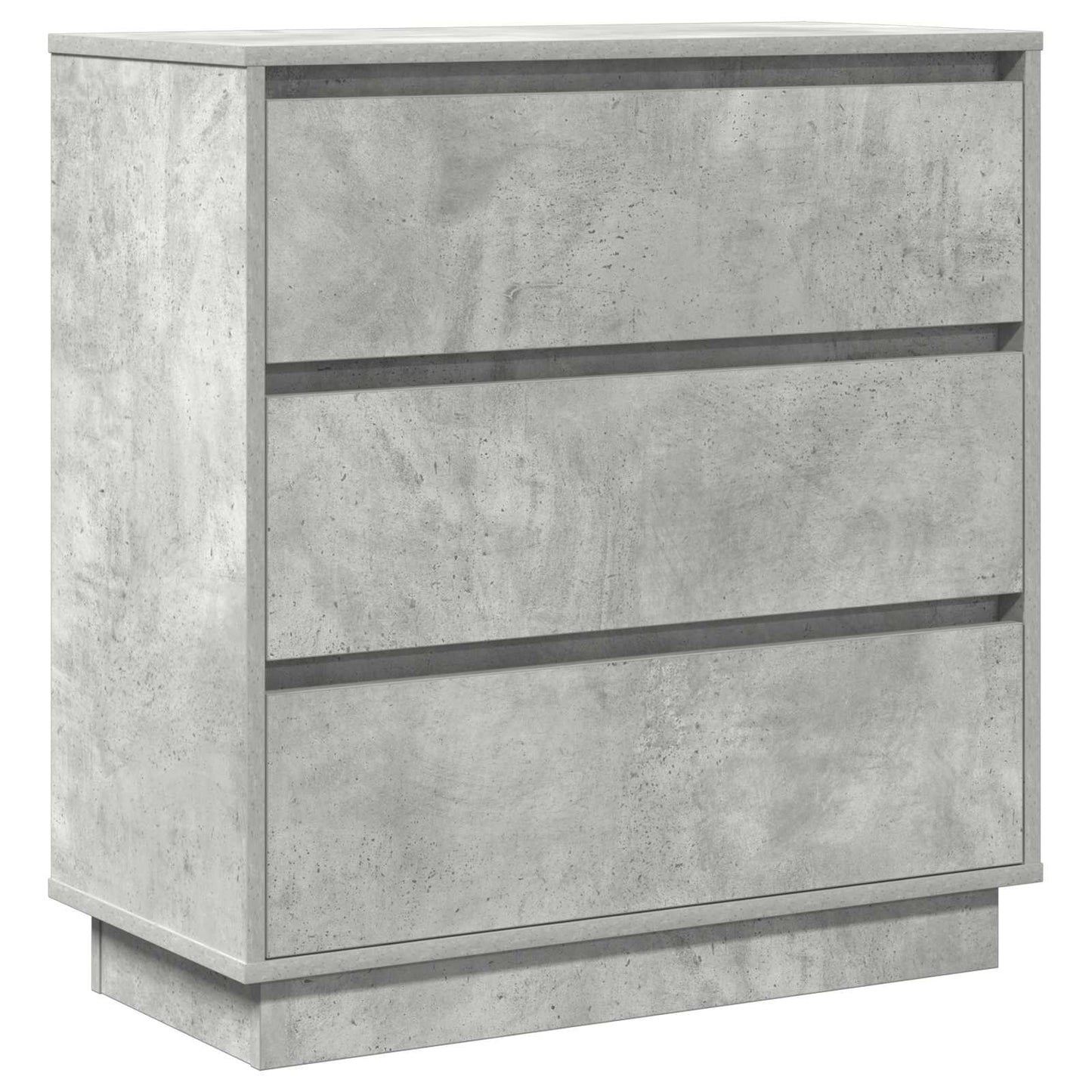 Nachttisch Beton Grau 71 x 34,5 x 75 cm Holzwerkstoff