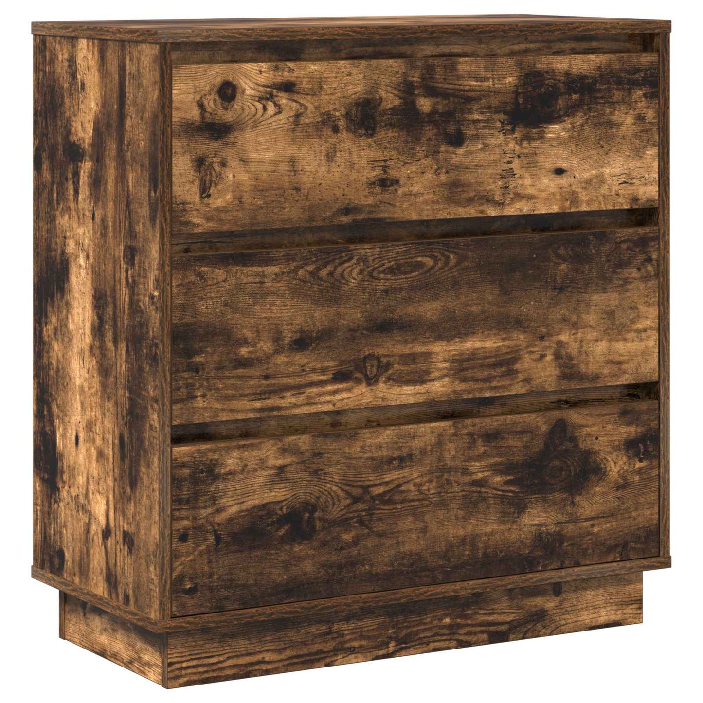 vidaXL Nachttisch Geräucherte Eiche 71 x 34,5 x 75 cm Holzwerkstoff