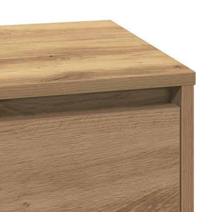 vidaXL Nachttisch Artisan-Eiche 71 x 34,5 x 75 cm Holzwerkstoff