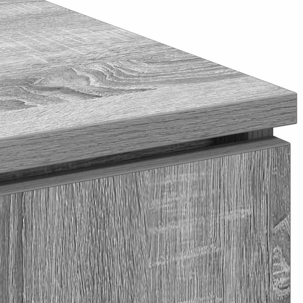 vidaXL TV-Schränk Graues Sonoma 100 x 38 x 49 cm Holzwerkstoff