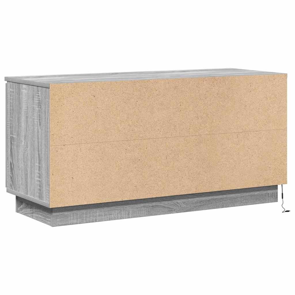 vidaXL TV-Schränk Graues Sonoma 100 x 38 x 49 cm Holzwerkstoff