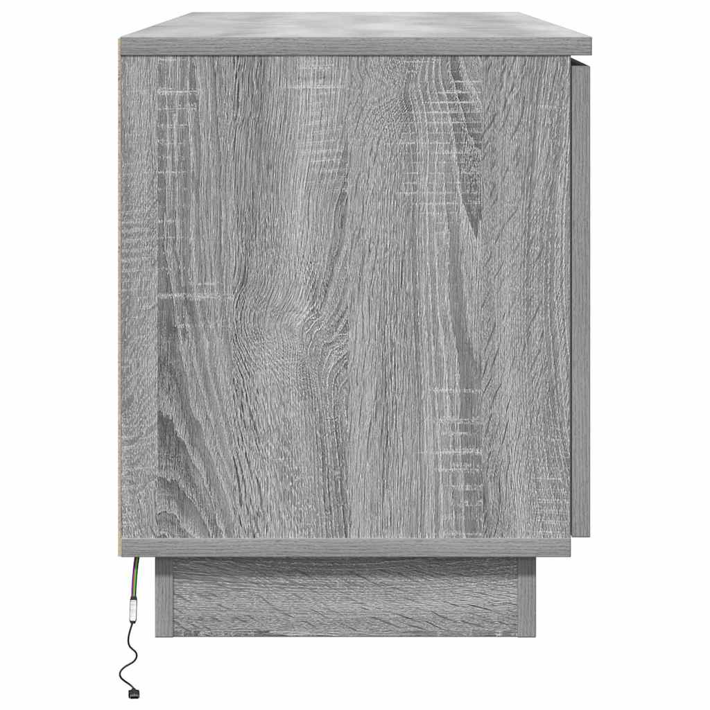 vidaXL TV-Schränk Graues Sonoma 100 x 38 x 49 cm Holzwerkstoff
