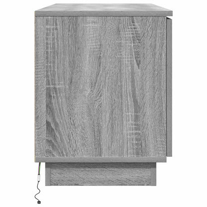vidaXL TV-Schränk Graues Sonoma 100 x 38 x 49 cm Holzwerkstoff