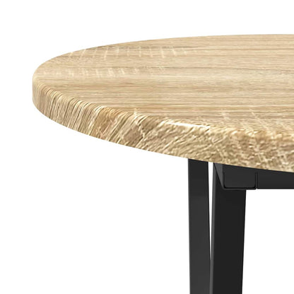 vidaXL Couchtisch Sonoma-Eiche 80 x 40 x 40.5 cm Sperrholz und Metall