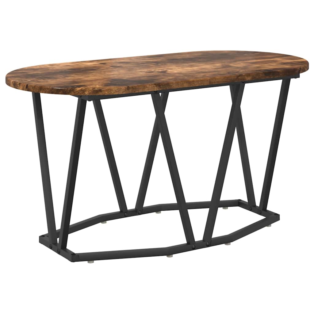 vidaXL Couchtisch Geräucherte Eiche 80 x 40 x 40.5 cm
