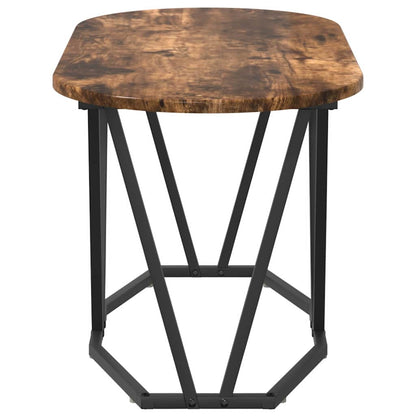 vidaXL Couchtisch Geräucherte Eiche 80 x 40 x 40.5 cm