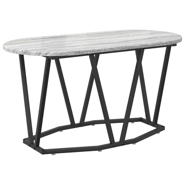 vidaXL Couchtisch Grau 80 x 40 x 40.5 cm Sperrholz und Metall