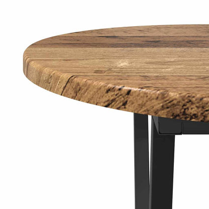 vidaXL Couchtisch Altholz 80 x 40 x 40.5 cm Sperrholz und Metall