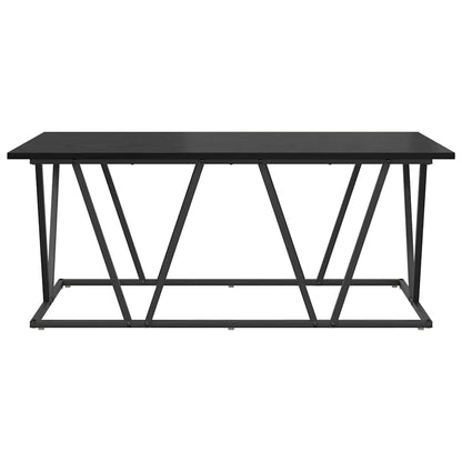 vidaXL Couchtisch Schwarz Eichen-Optik 100 x 50 x 40 cm