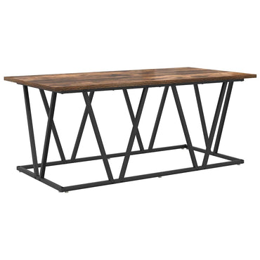 vidaXL Couchtisch Geräucherte Eiche 100 x 50 x 40 cm