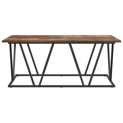vidaXL Couchtisch Geräucherte Eiche 100 x 50 x 40 cm
