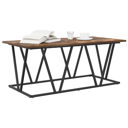 vidaXL Couchtisch Geräucherte Eiche 100 x 50 x 40 cm