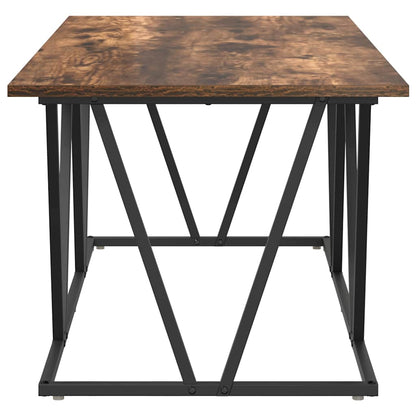 vidaXL Couchtisch Geräucherte Eiche 100 x 50 x 40 cm