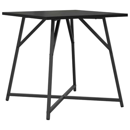 vidaXL Beistelltisch-Set 2 pcs Schwarz Eichen-Optik