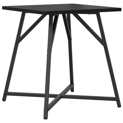 vidaXL Beistelltisch-Set 2 pcs Schwarz Eichen-Optik