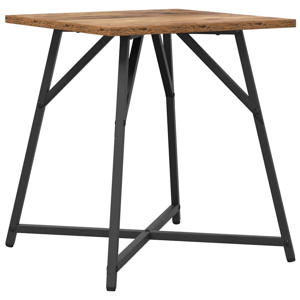 vidaXL Beistelltisch-Set 2 pcs Altholz und Schwarz