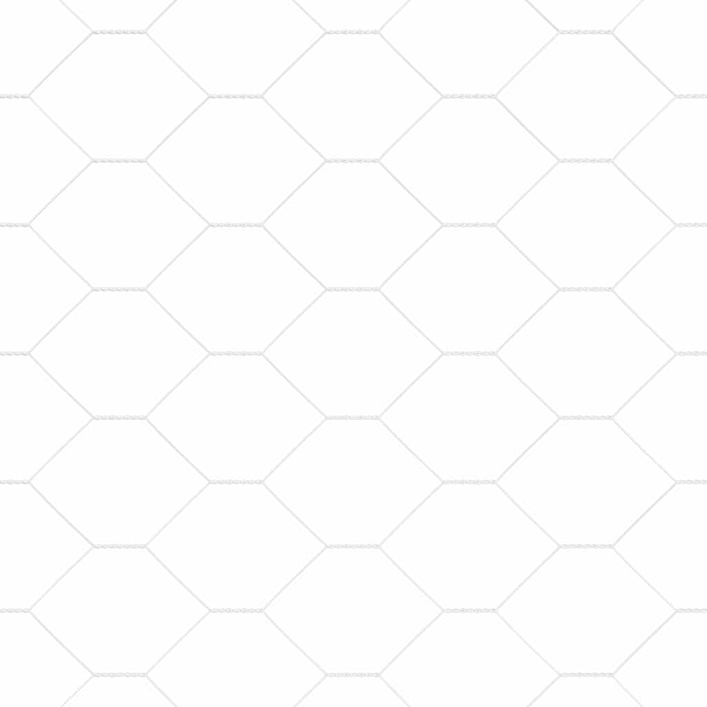 vidaXL Zaunpfosten Silber 50 x 1 m (50 mm Mesh) Stahl