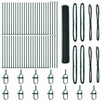 Zaunpfosten Grün 100 x 1,2 m (13 mm Maschenabstand)